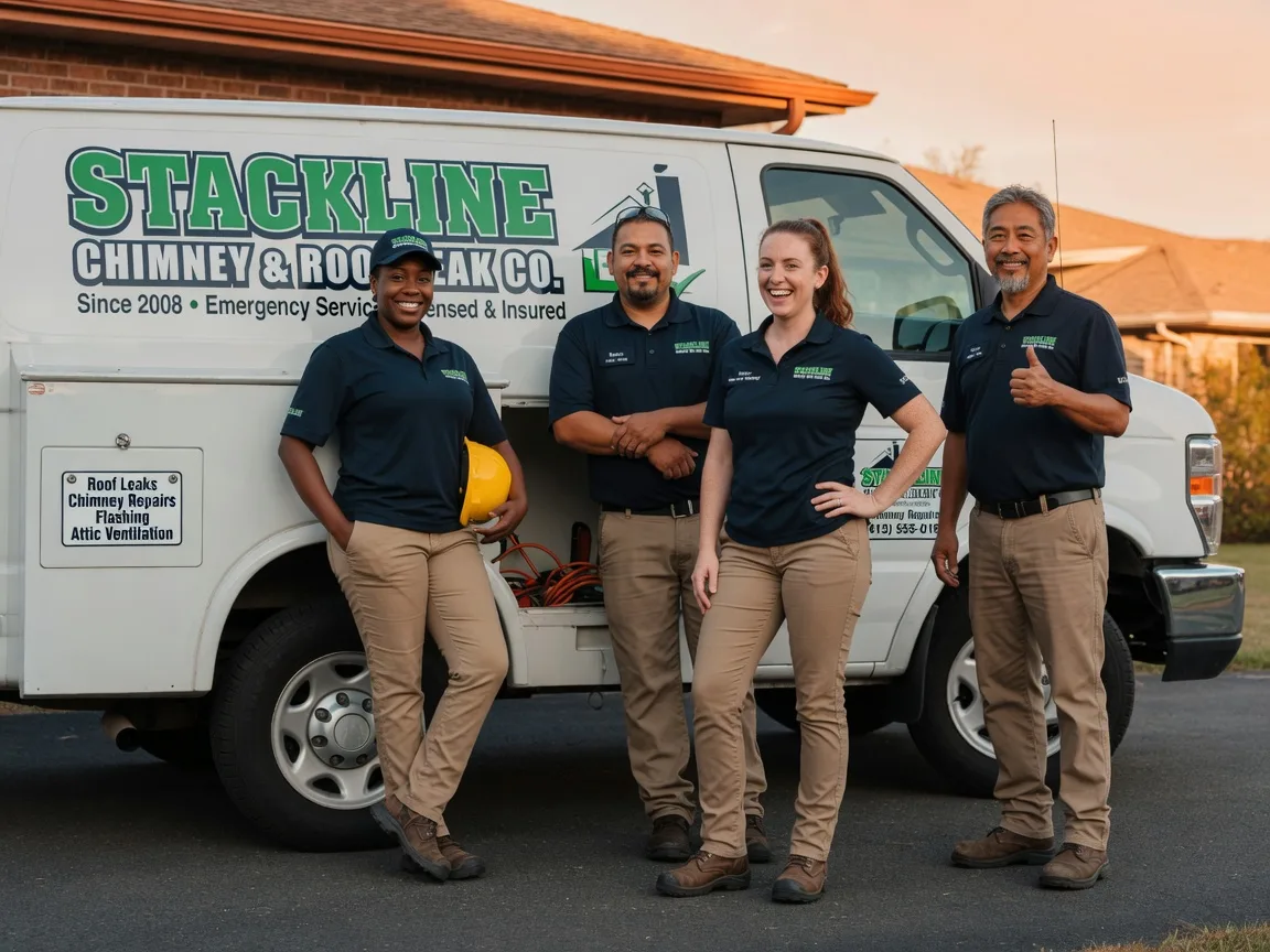 Chimney flashing repair company in Richland, IA